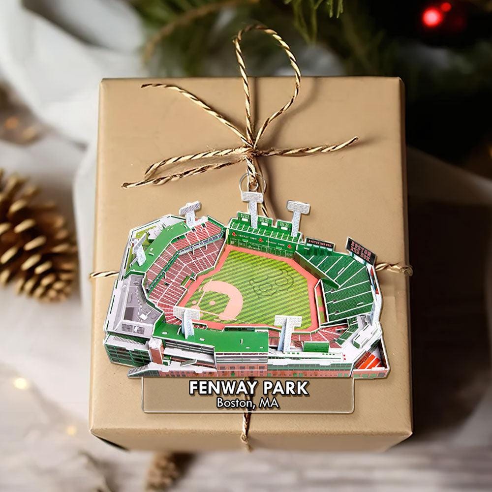 Personalized AL East Baseball Stadium 2D Acrylic Ornament – Custom Christmas Gift for Baseball Fans