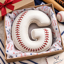 Custom Baseball Letter Shaped Pillow  - Personalized Christmas Birthday Gifts For Sports Fans, Athletes - Personalized Kids Gifts - Christmas Gift For Sport Lovers