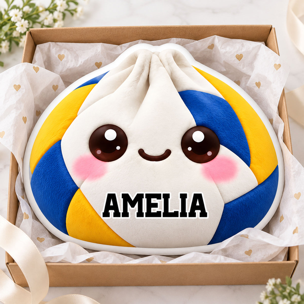 Sports Ball Custom Shaped Pillow  - Personalized Christmas Birthday Gifts For Sports Fans, Athletes - Personalized Kids Gifts - Christmas Gift For Sport Lovers
