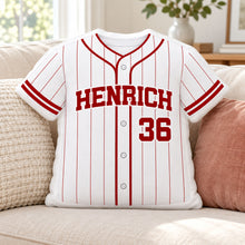 Custom Baseball Uniform Shaped Pillow  - Personalized Christmas Birthday Gifts For Sports Fans, Athletes - Personalized Kids Gifts - Christmas Gift For Sport Lovers