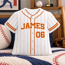 Custom Baseball Uniform Shaped Pillow  - Personalized Christmas Birthday Gifts For Sports Fans, Athletes - Personalized Kids Gifts - Christmas Gift For Sport Lovers