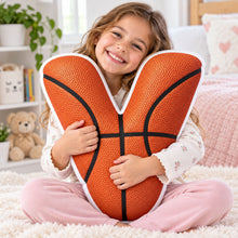 Personalized Xmas Letter Basketball Christmas Name - Custom Shape Pillow  - Personalized Kids Gifts - Sport Lovers Gift