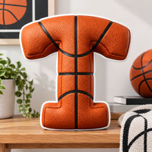 Personalized Xmas Letter Basketball Christmas Name - Custom Shape Pillow  - Personalized Kids Gifts - Sport Lovers Gift