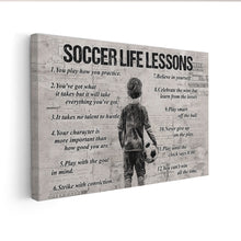 Personalized Soccer Canvas - Custom Name Gift for Young Fans - Gift For Kids
