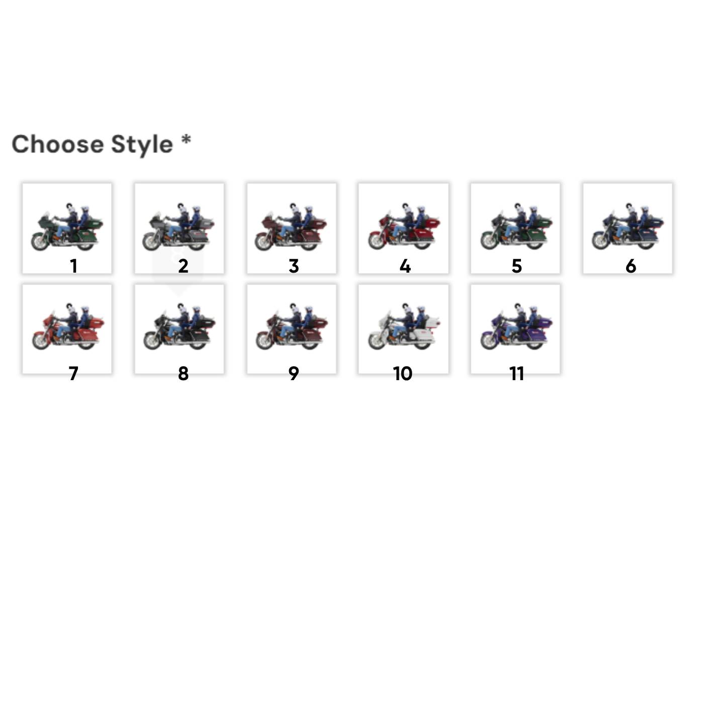 2D Flat Personalized Biker Man And Woman Ultra Limited Motorcycle Ornament, Christmas Gift 2026 For Woman Biker, Gift for Her