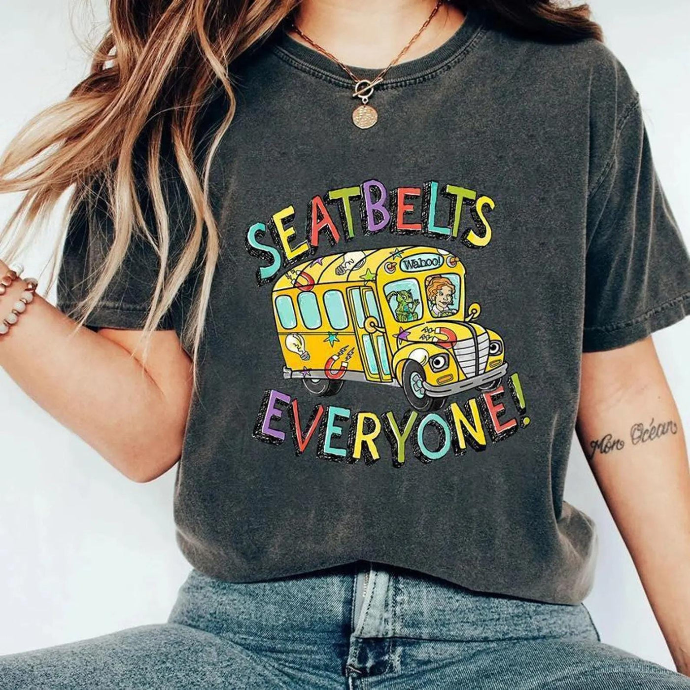 Miss Frizzle Magic School Bus Shirt: Back to School Teacher Tee