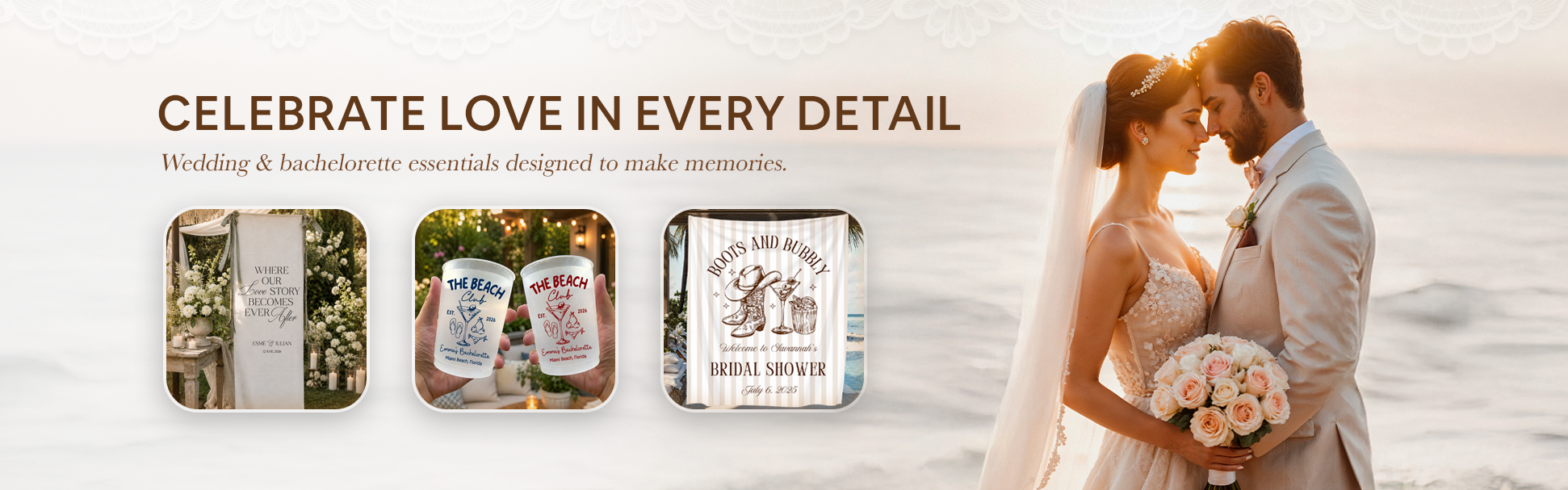 Celebrate love in every detail